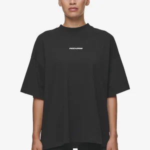 Bracy Heavy Oversized Tee Black White Gum