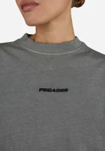 Bracy Heavy Oversized Tee Vintage Grey Black-2