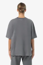 Bracy Heavy Oversized Tee Vintage Grey Grey-1
