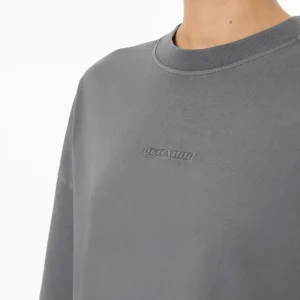 Bracy Heavy Oversized Tee Vintage Grey Grey-2