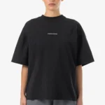 Bracy Heavy Oversized Tee Washed Black Dark Grey Gum