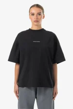 Bracy Heavy Oversized Tee Washed Black Dark Grey Gum