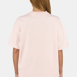 Bracy Heavy Oversized Tee Washed Dusty Rose White-1