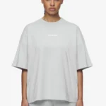 Bracy Heavy Oversized Tee Washed Sky Grey White Gum