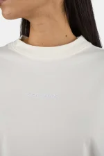 Bracy Heavy Oversized Tee Washed Unbleached White-2