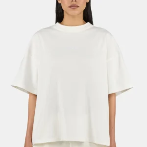 Bracy Heavy Oversized Tee Washed Unbleached White