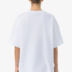 Bracy Heavy Oversized Tee White Black Gum-1