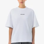 Bracy Heavy Oversized Tee White Black Gum