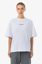 Bracy Heavy Oversized Tee White Black Gum