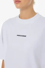 Bracy Heavy Oversized Tee White Black Gum-2