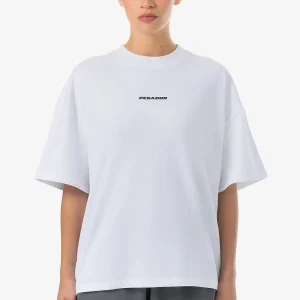 Bracy Heavy Oversized Tee White Black Gum