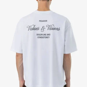 Bronson Oversized Tee White-1