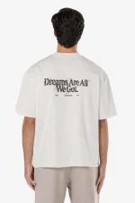 Bucklin Oversized Tee Washed Warm White-1