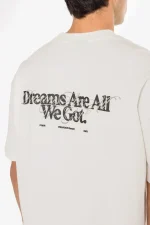 Bucklin Oversized Tee Washed Warm White-2