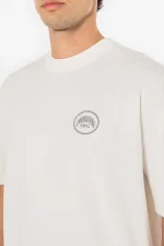 Bucklin Oversized Tee Washed Warm White-3