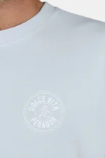 Caberry Oversized Tee Washed Dream Blue-3