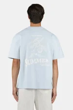 Caberry Oversized Tee Washed Dream Blue