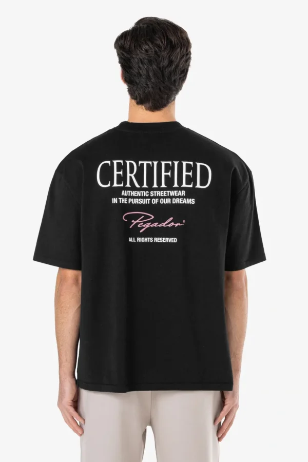 Carillo Oversized Tee Washed Black-1