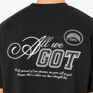 Carvelo Oversized Tee Washed Black-2