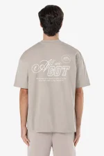 Carvelo Oversized Tee Washed Dark Stone-1