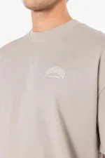 Carvelo Oversized Tee Washed Dark Stone-3