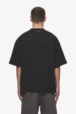 Carver Boxy Tee Washed Black-1