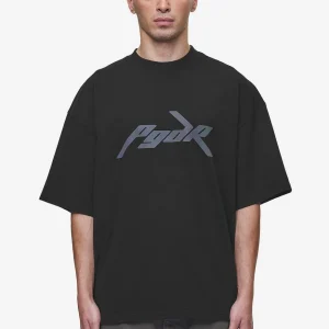 Carver Boxy Tee Washed Black