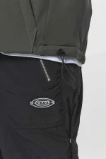 Cassidy Wide Tech Pants Onyx Black-2