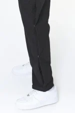 Cassidy Wide Tech Pants Onyx Black-3
