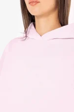 Clarita Logo Oversized Hoodie Washed Bubblegum Gum-2