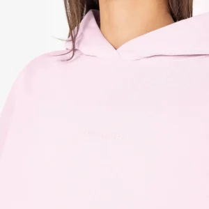Clarita Logo Oversized Hoodie Washed Bubblegum Gum-2