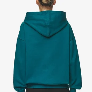 Clarita Oversized Sweat Jacket Washed Urban Turquoise Black Gum-1
