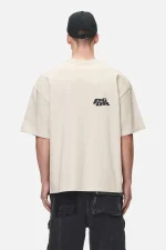 Clayson Boxy Tee Washed Desert Sand-1