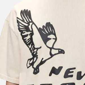 Clayson Boxy Tee Washed Desert Sand-2