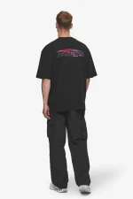 Clayton Oversized Tee Washed Black-1