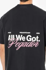 Colfa Oversized Tee Vintage Black-2