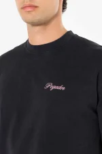 Colfa Oversized Tee Vintage Black-3