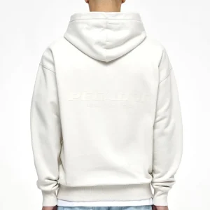 Colne Logo Oversized Sweat Jacket Vintage Washed Angels Cream Gum-1