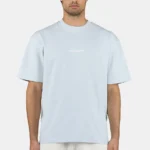 Colne Oversized Tee Washed Dream Blue Whit