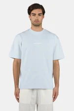 Colne Oversized Tee Washed Dream Blue Whit