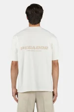 Colne Oversized Tee Washed Unbleached Light Beige-1