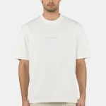 Colne Oversized Tee Washed Unbleached Light Beige