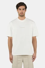 Colne Oversized Tee Washed Unbleached Light Beige