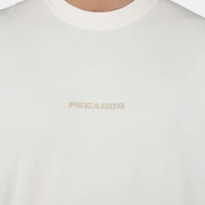 Colne Oversized Tee Washed Unbleached Light Beige-2