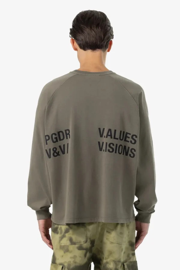 Colt Oversized Raglan Longsleeve Vintage Faded Olive