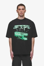 Conner Oversized Tee Washed Black