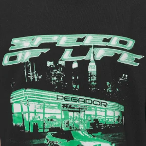 Conner Oversized Tee Washed Black-2