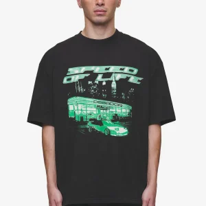 Conner Oversized Tee Washed Black