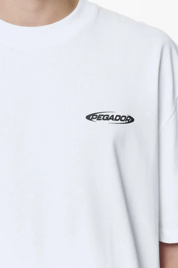Crail Oversized Tee White-2