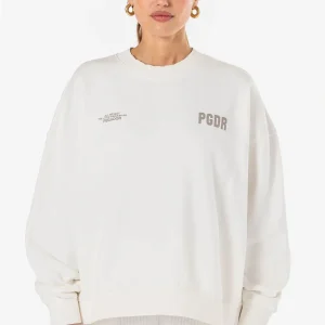 Crissy Oversized Sweater Washed Warm White